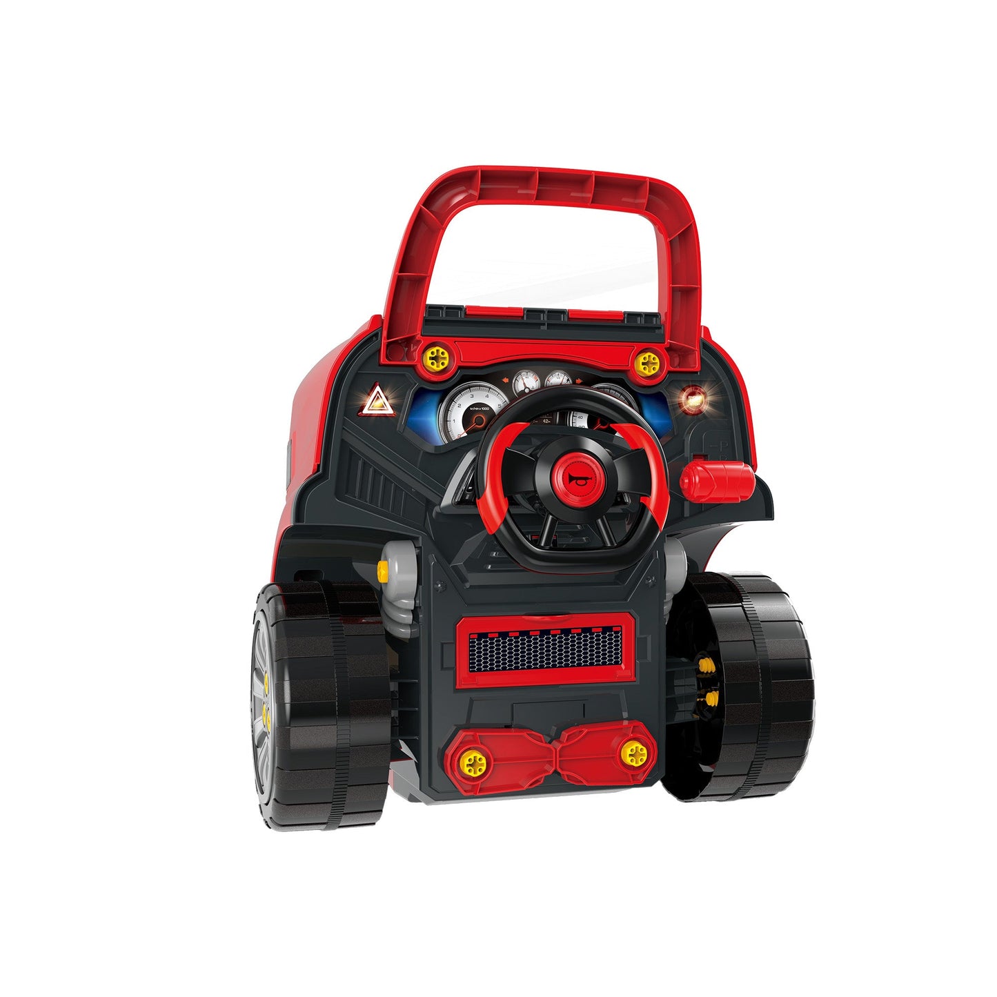 OLEOCA Children's Large Truck Engine Toy, Kids Mechanic Repair Set for 3-5 Yr Toddlers, Big Builder Kit, Take Apart Motor Vehicle Pretent Play Car Service Station, Stocking Gift For Boys