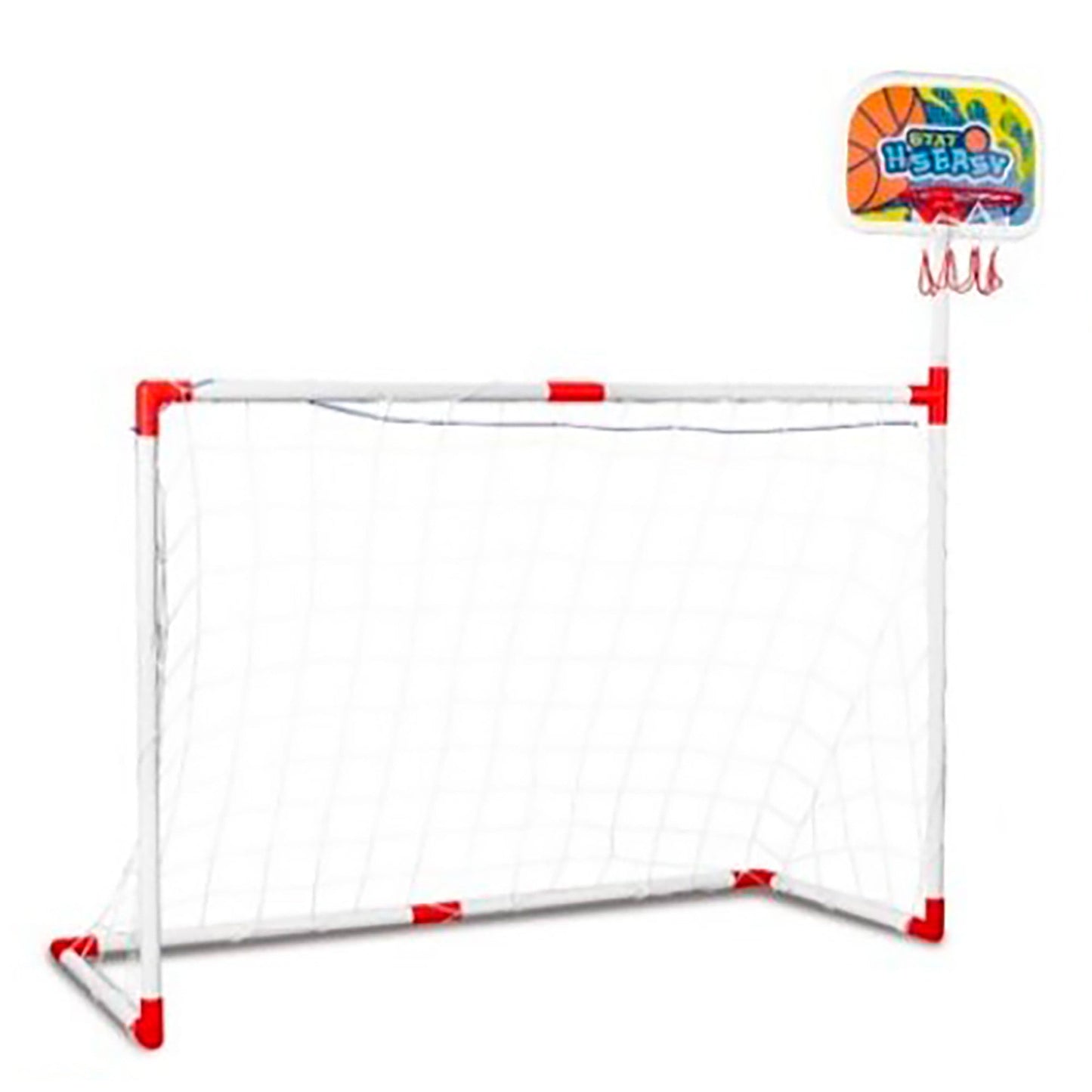 OLEOCA Children's 2 in 1 Soccer and Basketball Goal Set, Indoor and Outdoor