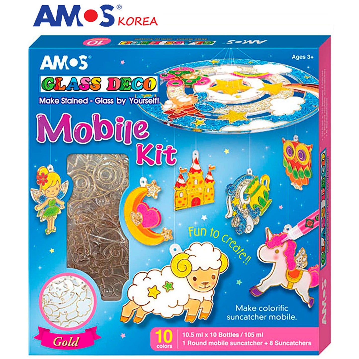 DIY Baby Mobile Kit with Glass Crafts - Create Your Own Nursery Mobile! - OleocaToys