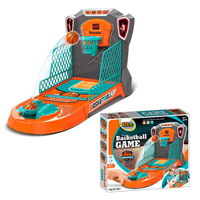 OLEOCA Children's Real Action Desktop Basketball Shooting Set, Family Game