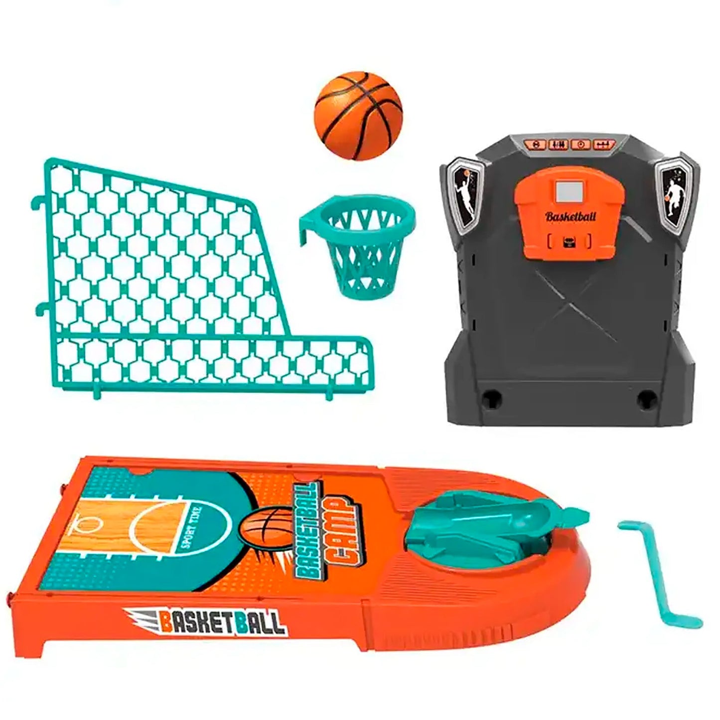 OLEOCA Children's Real Action Desktop Basketball Shooting Set, Family Game