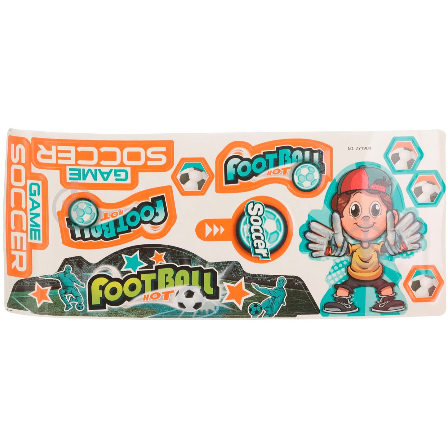 OLEOCA Children's Real Action 2 Players Desktop Soccer Shooting Set, Family Game