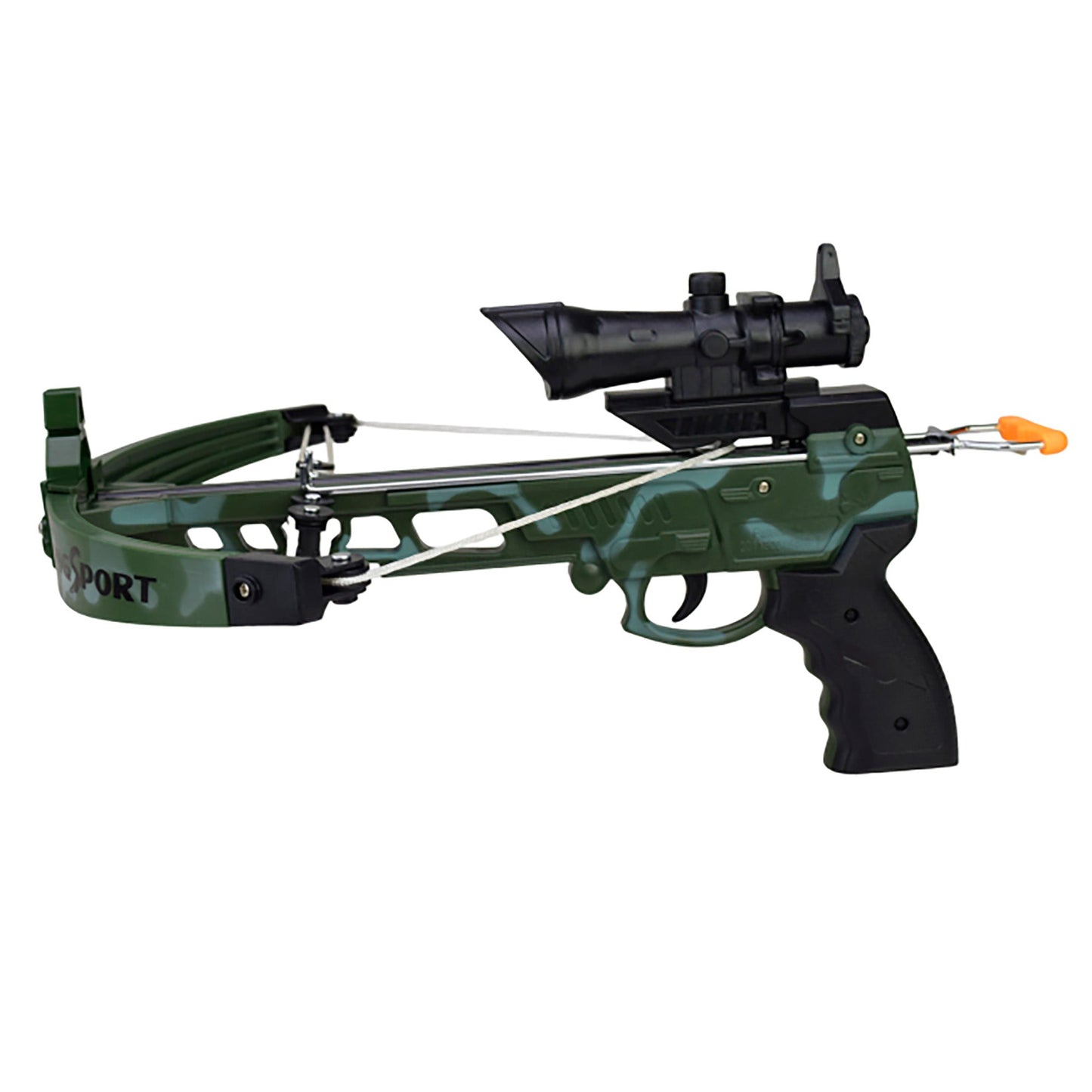 OLEOCA Children's Super Real Action Crossbow Set With Infrared, Target and Soft Arrows, Indoor and Outdoor
