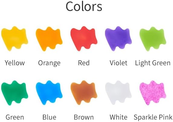 AMOS Glass Deco Window Art Kit — 10.5 ml x 10 Colors — Black & Gold Liners, 3 Vinyl Sheets & Pattern Templates, Glue Stick, DIY Stained Glass Paint Set for Kids OleocaToys