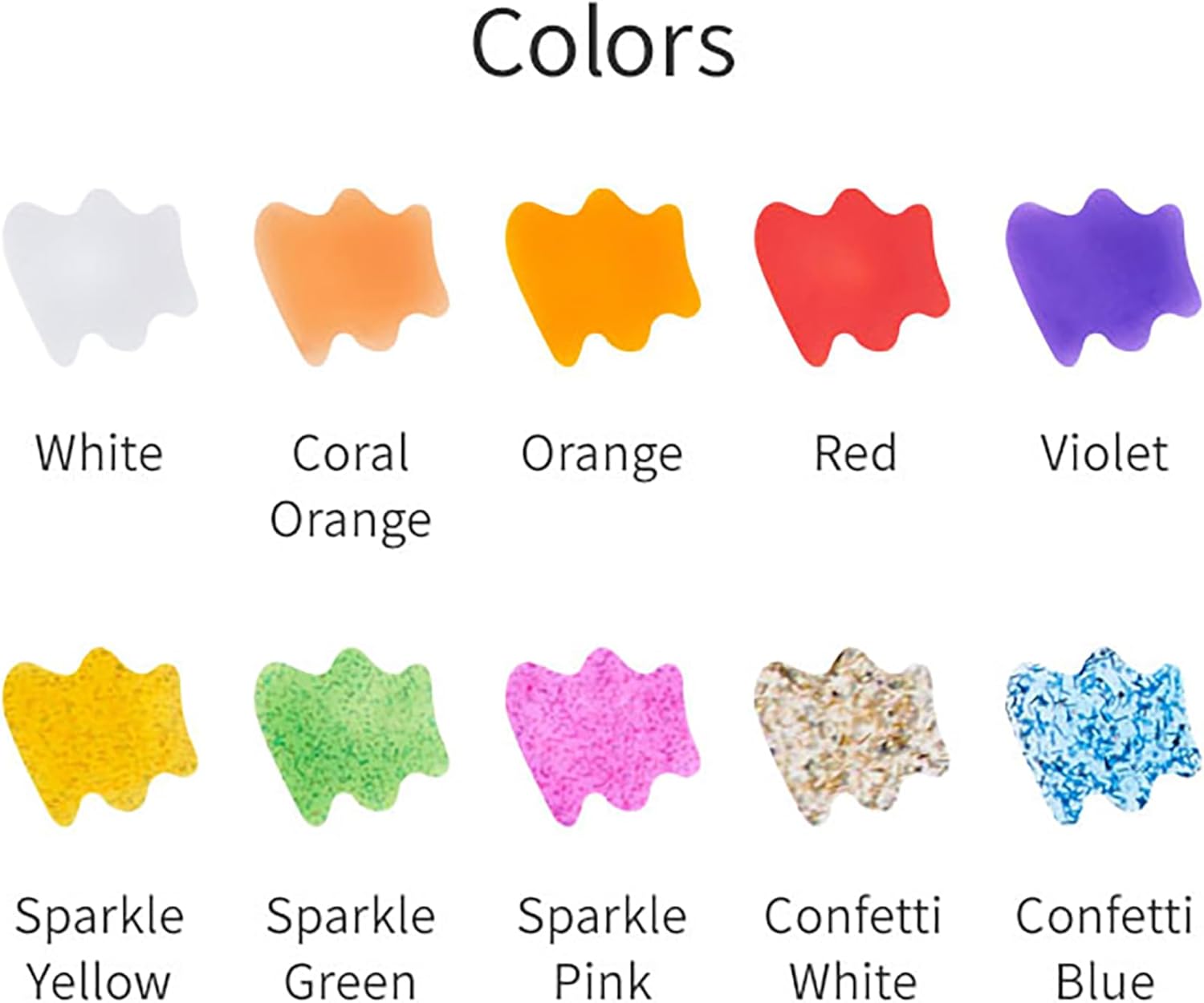 AMOS Glass Deco Window Art Kit — 10.5 ml x 10 Colors — 1 Round Mobile Center + 8 Suncatchers for Kids, Support Ring & String, DIY Hanging Mobile OleocaToys