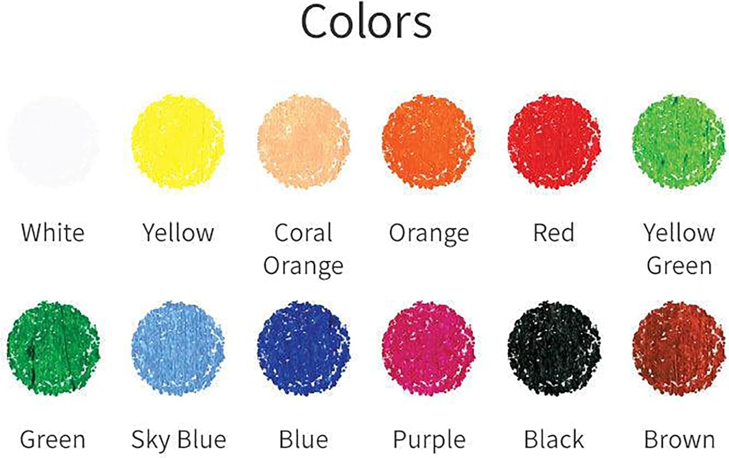 COLORIX Twistable Crayons — 3 in 1 Gel Crayons, Pastel & Watercolor with Twist-Up Design, 12 Count, Soft Texture, Non Toxic, Easy Grip Coloring Supplies for Kids, Preschool & Travel OleocaToys