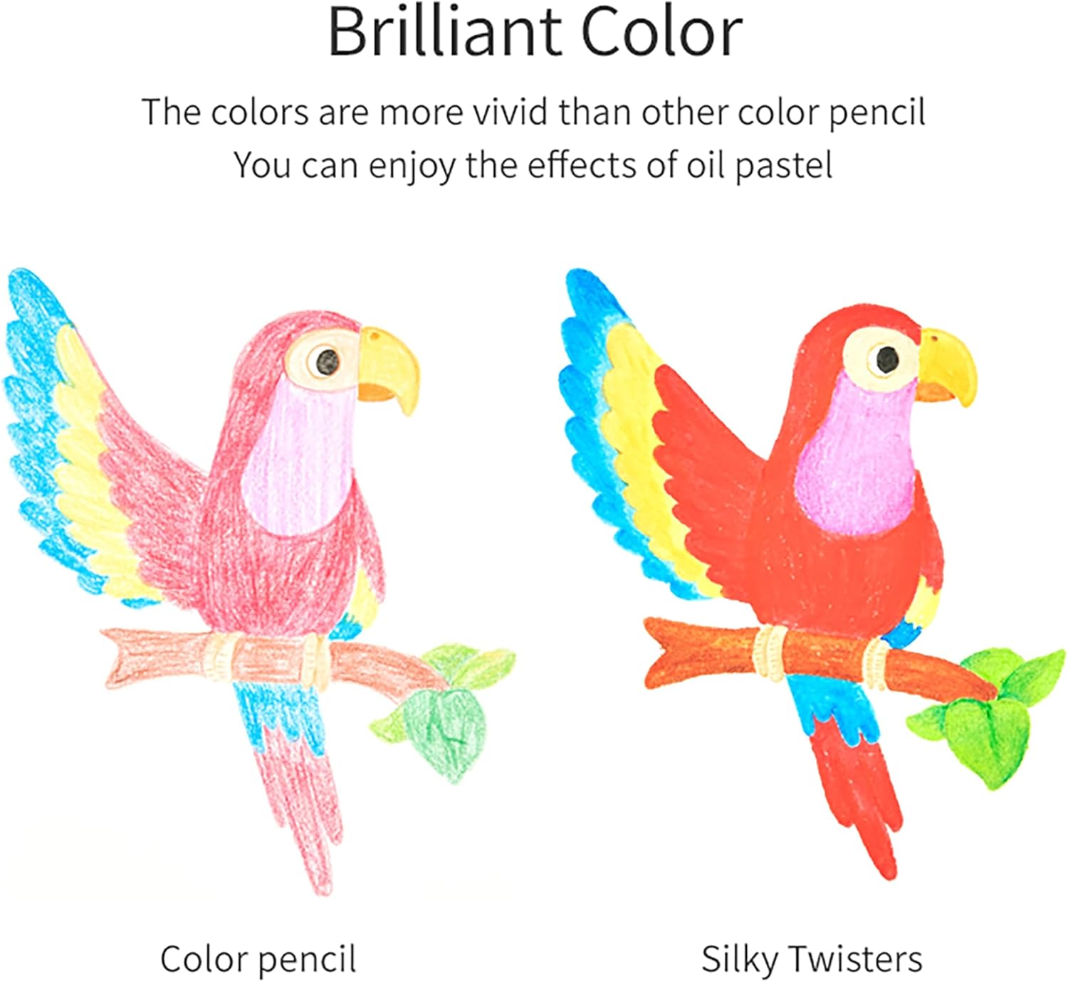 COLORIX Twistable Crayons – 12 Silky Gel Crayons for Kids, Non Toxic, Twist Up, Easy to Hold, Mess-Free Drawing for Travel, Arts & Crafts, Creative School Supplies OleocaToys