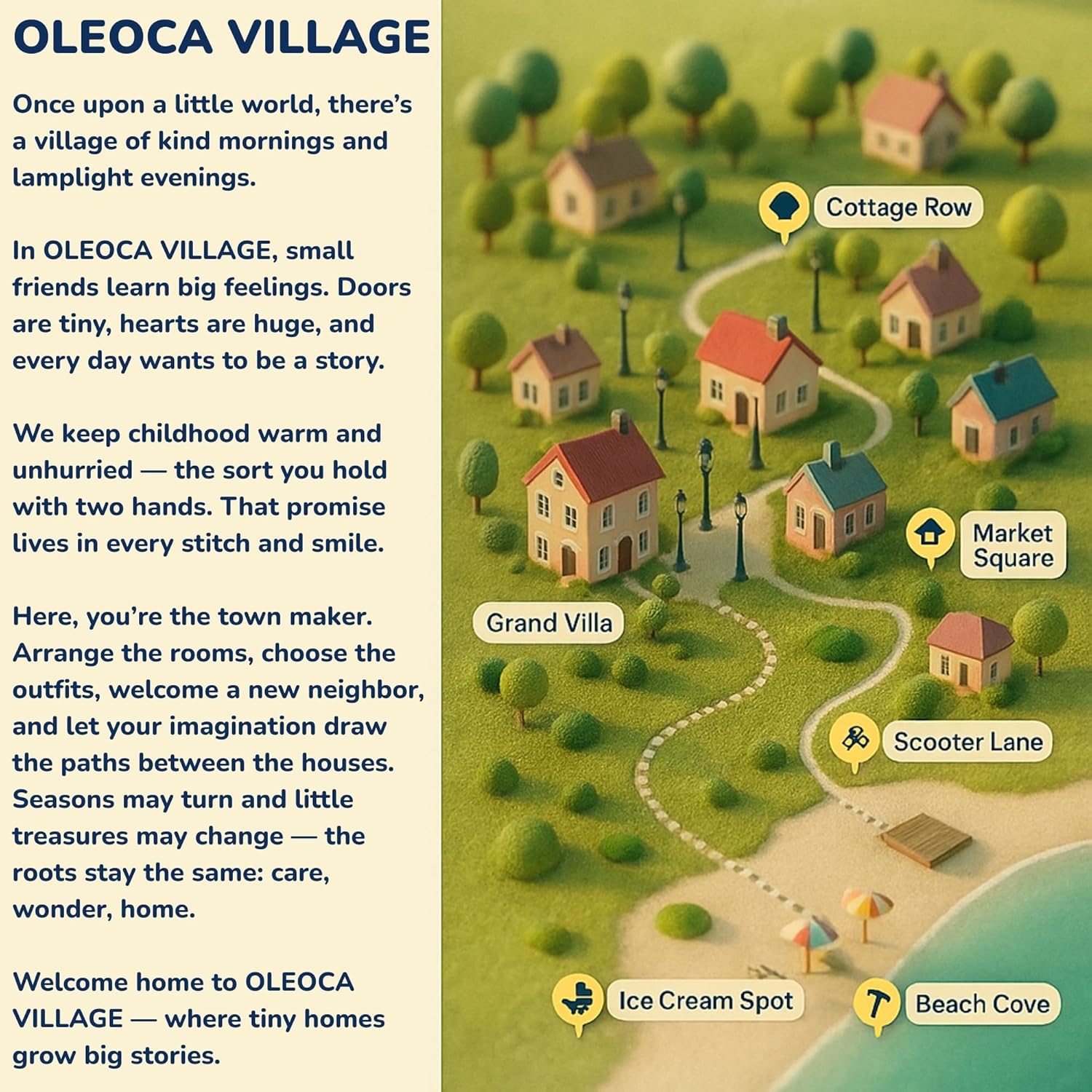 Family Dollhouse Kitchen Set — Miniature Stove, Sink & Oven with Frying Pan, Saucepan, Kettle, Utensils & Cutting Board — Dollhouse Furniture & Accessories for Ages 3+ OleocaToys