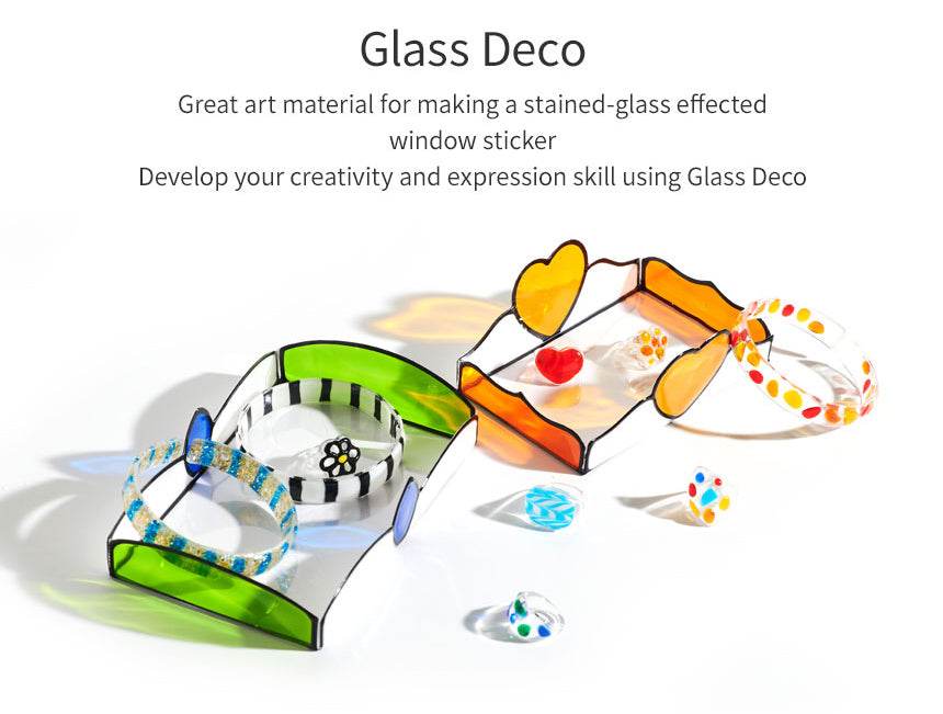 Creative Kids Gift: Glass Jewelry Kit - Craft Box for Girls with Endless Crafting Possibilities - OleocaToys