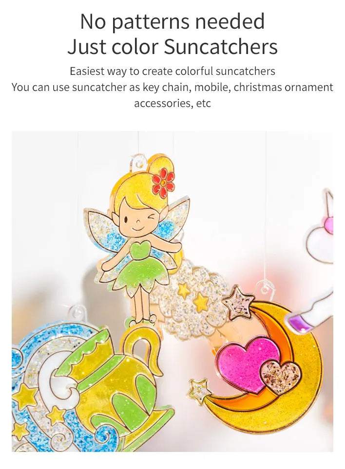 Creative Fun for Kids - Sun Deco Craft Kits for Boys and Girls - Ideal Gifts for Ages 4-12! OleocaToys