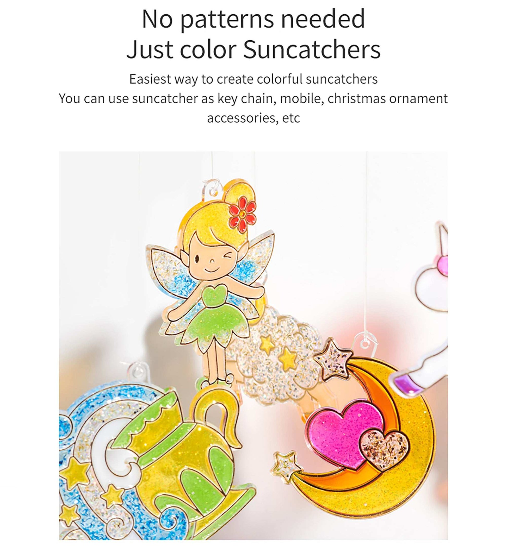 Creative Kids Craft Kits: Sun Deco Arts and Crafts Supplies for Fun DIY Projects - Perfect for Ages 4-12! - OleocaToys