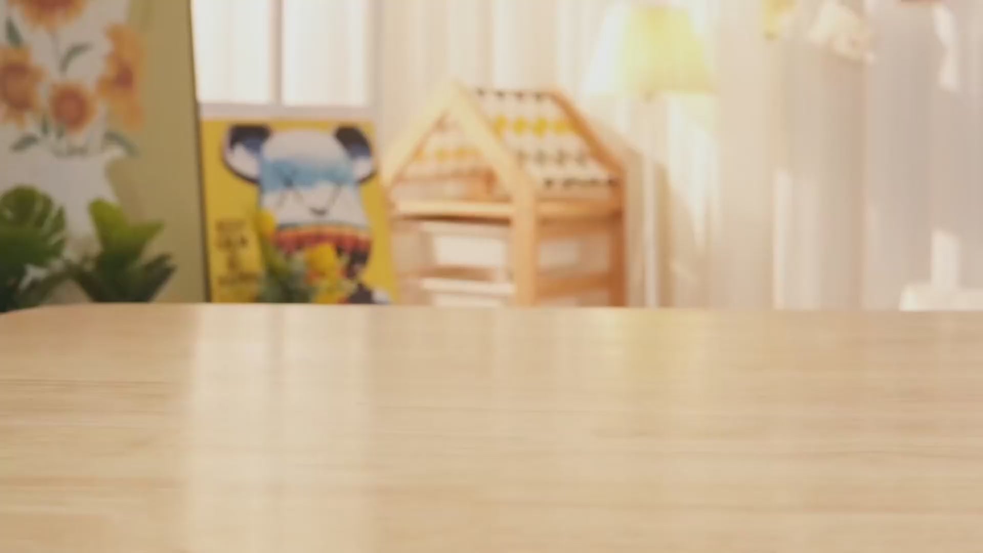 Family Bedroom Doll House — Cozy Cabin with Bunny Figure, Bed, Vanity & Accessories, Complete Modular Dollhouse Playset for Creative Pretend Play Ages 3+