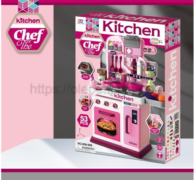 The Chef Kitchen Real Action Play Set