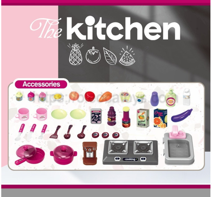 The Chef Kitchen Real Action Play Set