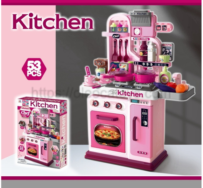 The Chef Kitchen Real Action Play Set