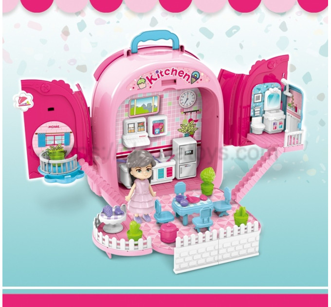 Kitchen Play Set Kids Bag