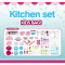 Kitchen Play Set Kids Bag