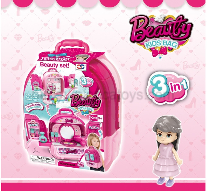 Beauty Play Set Kids Bag