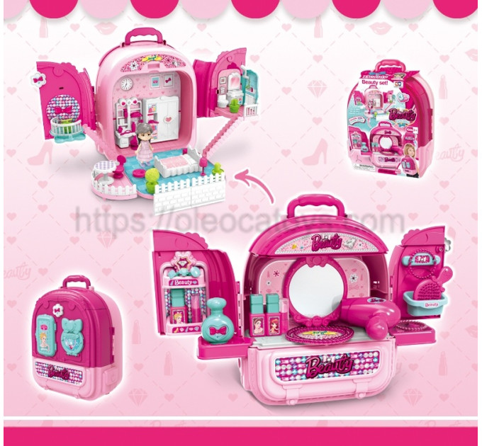 Beauty Play Set Kids Bag