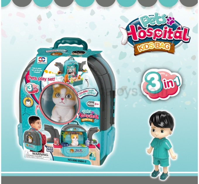 Pets Play Set Kids Bag