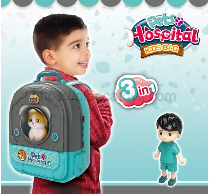 Pets Play Set Kids Bag