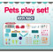 Pets Play Set Kids Bag