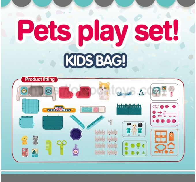 Pets Play Set Kids Bag