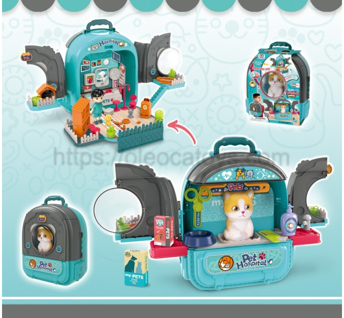 Pets Play Set Kids Bag