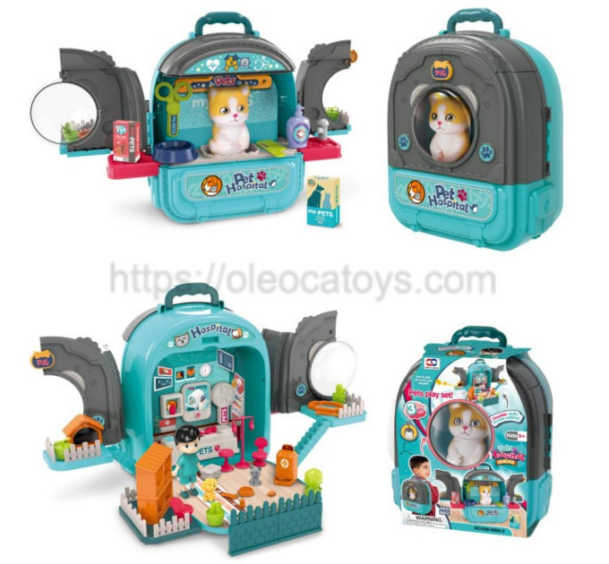 Pets Play Set Kids Bag