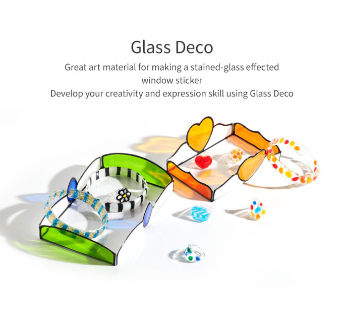 Creative Kids Gift: Glass Jewelry Making Kit - Craft Box for Girls with Endless Crafting Possibilities