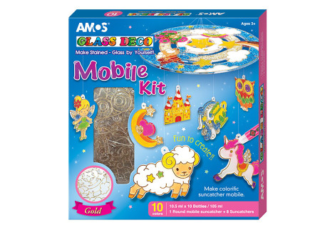 DIY Baby Mobile Kit with Glass Crafts