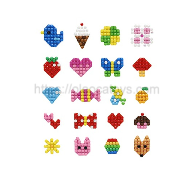 Crafty Christmas Delight: DIY Gem Mosaic Set for Creative Girls' Art Projects