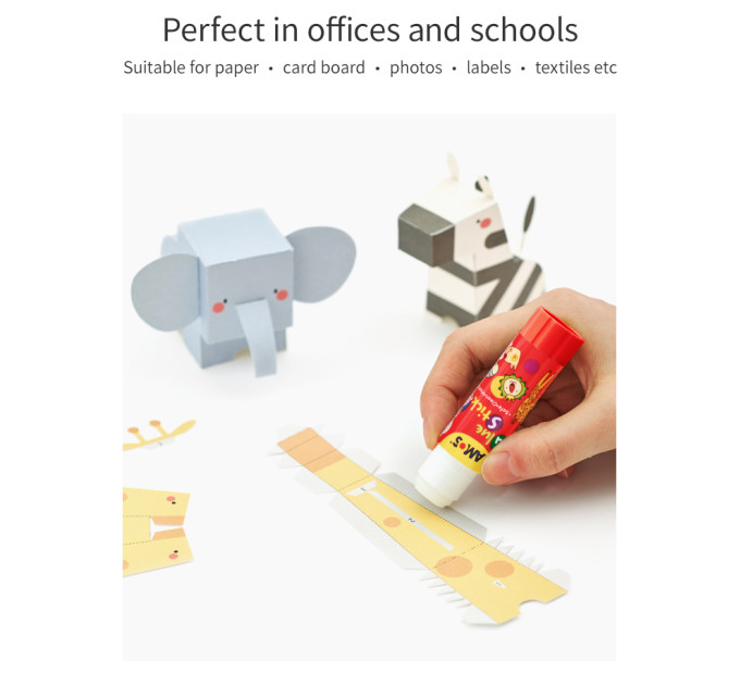 Craft with Confidence: Non-Toxic Amos Glue Stick - Acid-Free, Screw Cap Design