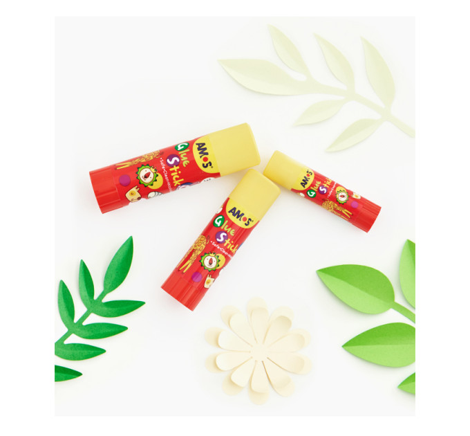 Craft with Confidence: Non-Toxic Amos Glue Stick - Acid-Free, Screw Cap Design