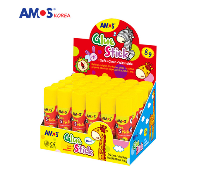 Craft with Confidence: Non-Toxic Amos Glue Stick - Acid-Free, Screw Cap Design