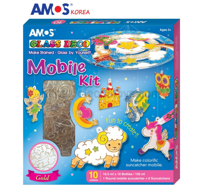 DIY Baby Mobile Kit with Glass Crafts - Create Your Own Nursery Mobile!